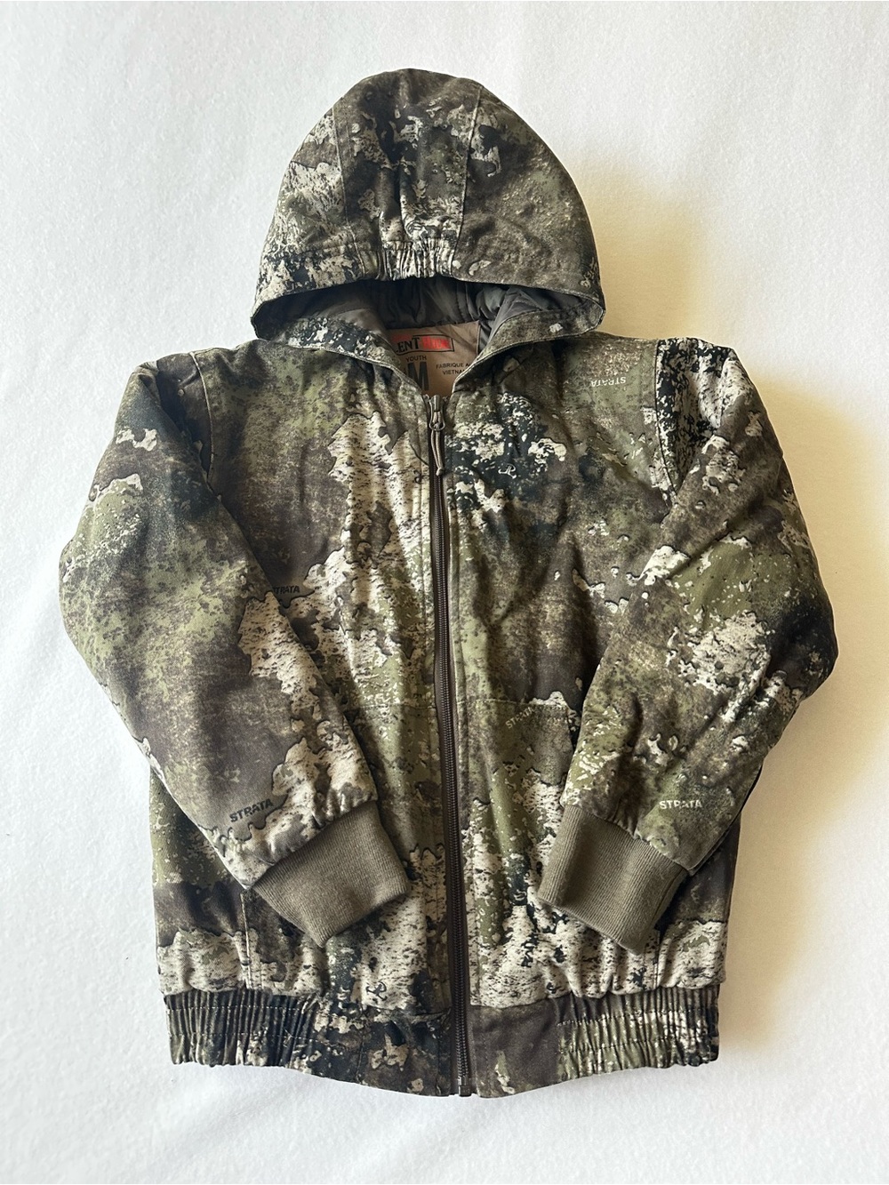 RedHead Silent Hide Boys Camo Hunting Jacket Youth Medium Thick Camouflage